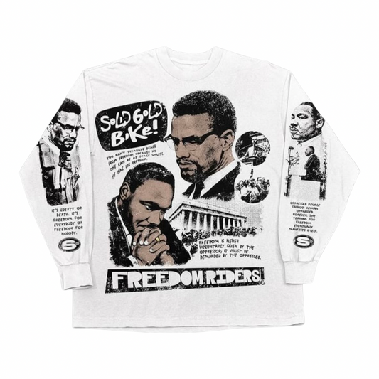 SGB® "BHM Freedom Riders Tee" - White